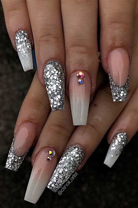 nude nails coffin|63 Nail Designs and Ideas for Coffin Acrylic Nails